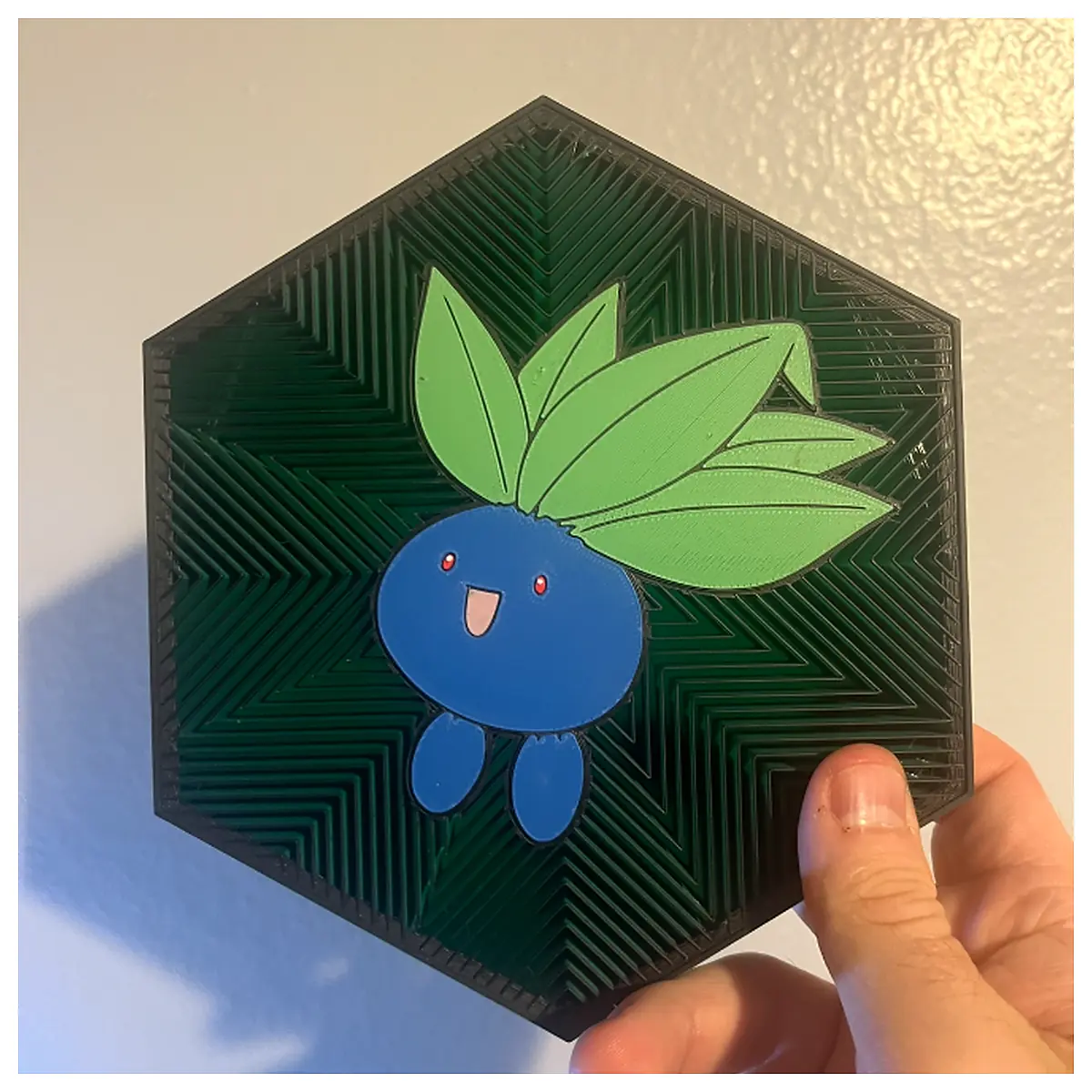 Oddish Hex Art Decor Wall Art Abstract Art Hanging Decor Multi Functional Art Artwork