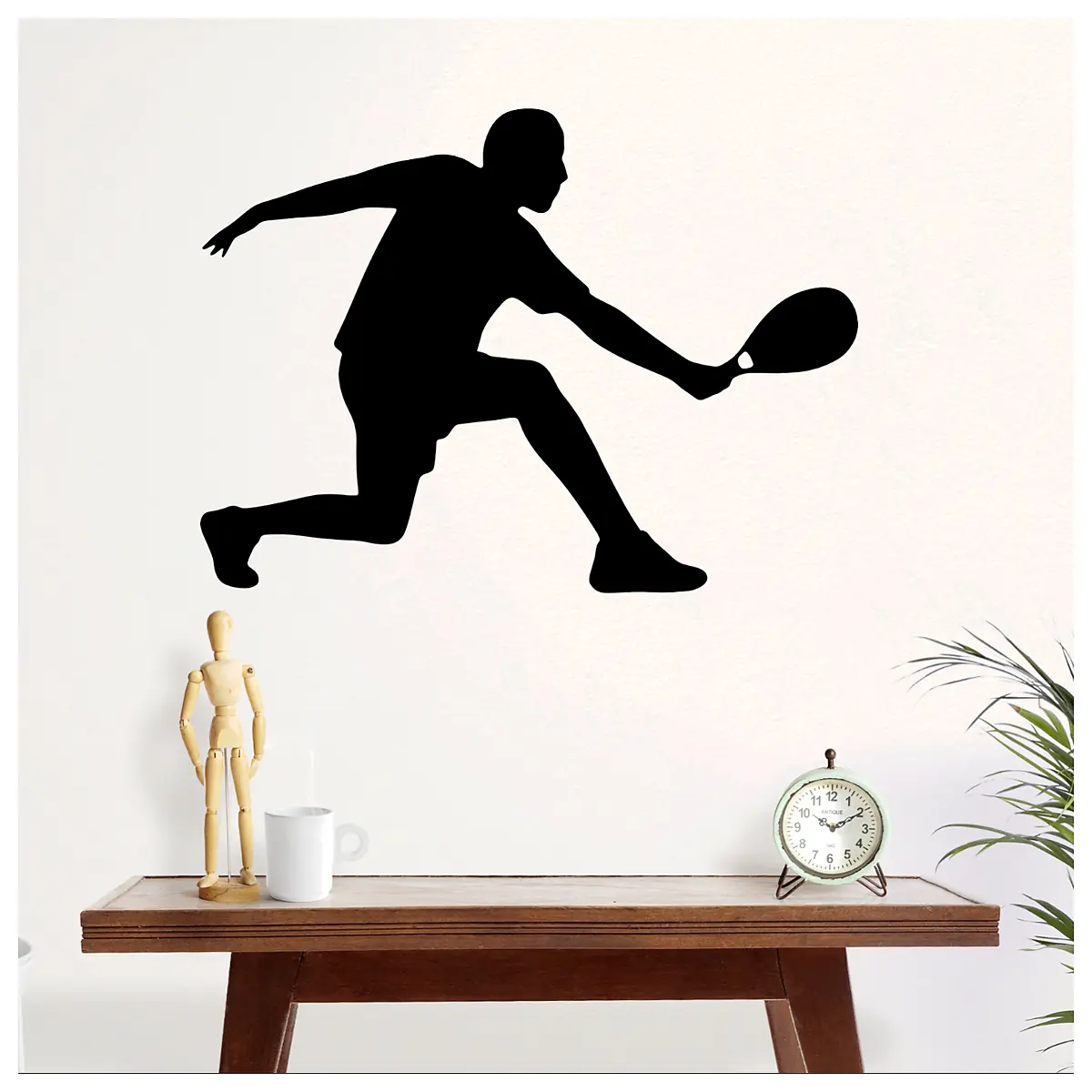 Wall Art Tennis Painting Sports Ball Game Artwork Canvas Print Decor