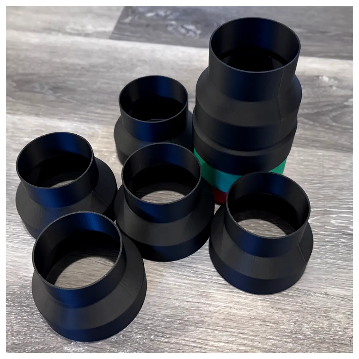 3 Inch 4 Inch Duct Adapter 75mm 100mm Universal Duct Fittings HVAC Repair Parts Ventilation System