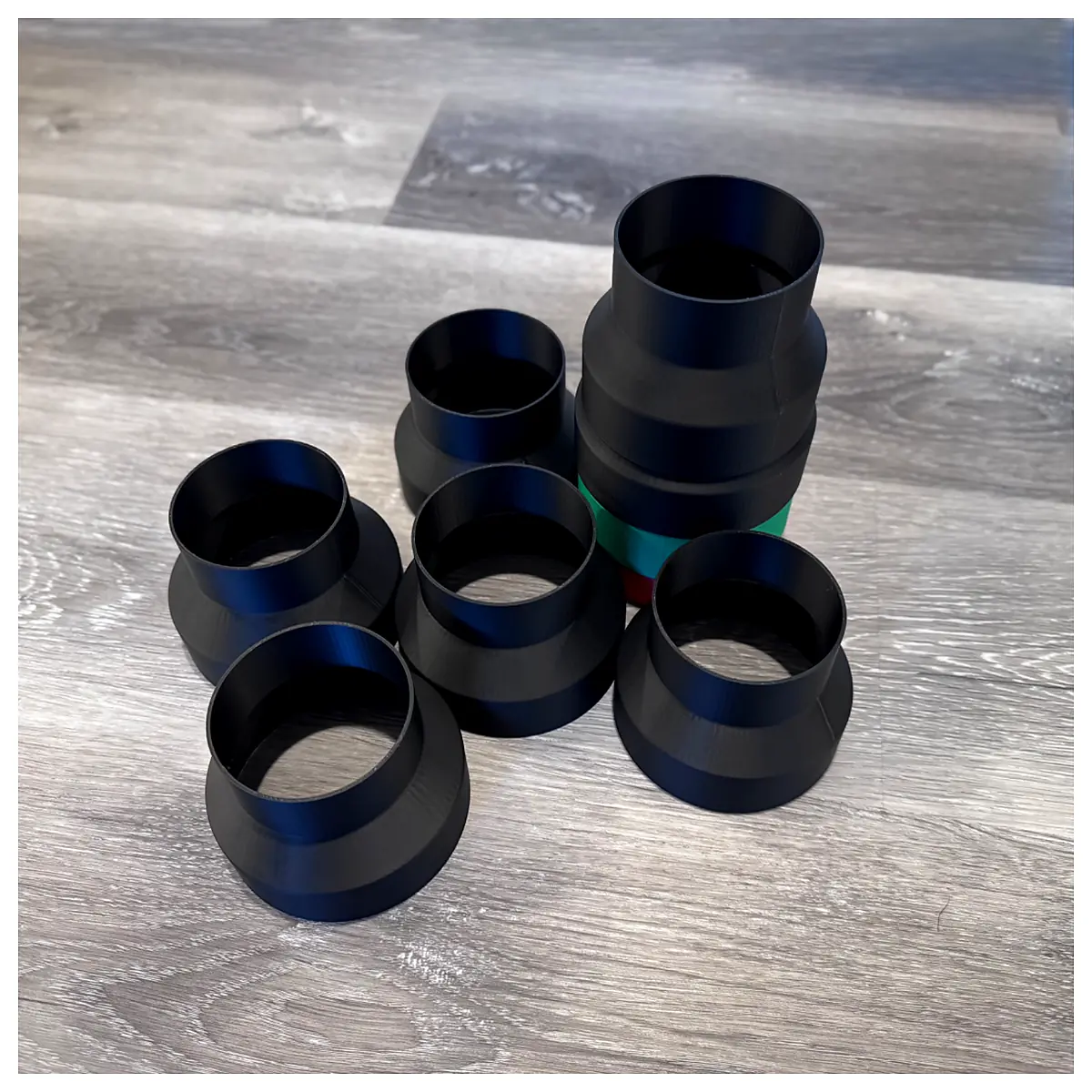 3 Inch 4 Inch Duct Adapter 75mm 100mm Universal Duct Fittings HVAC Repair Parts Ventilation System