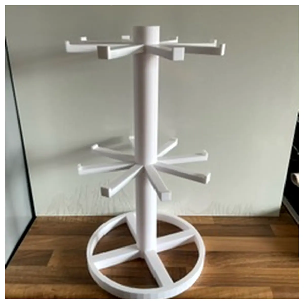 Keyring Display Stand Window Holder Keychain Stand Display Rack Desktop Organizer Simple Design