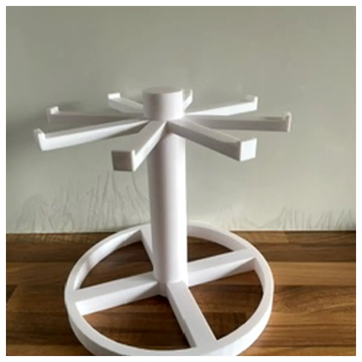 Keyring Display Stand Window Holder Keychain Stand Display Rack Desktop Organizer Simple Design