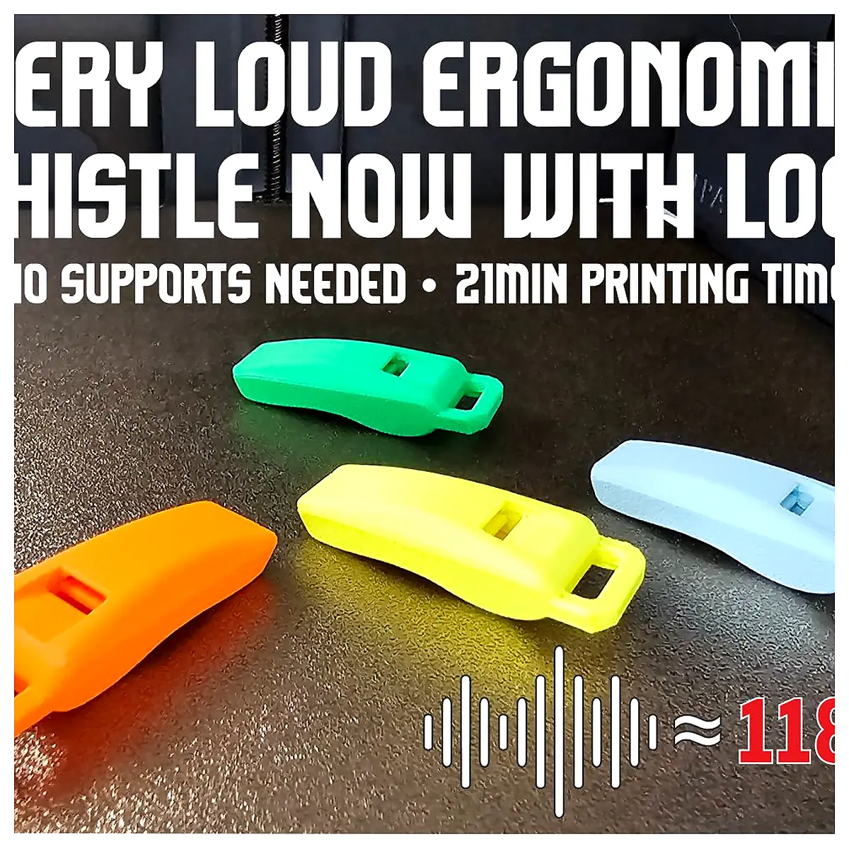 Ergonomic Whistle Loud Alert Rescue Signal Outdoor Emergency Device Pocket Whistle