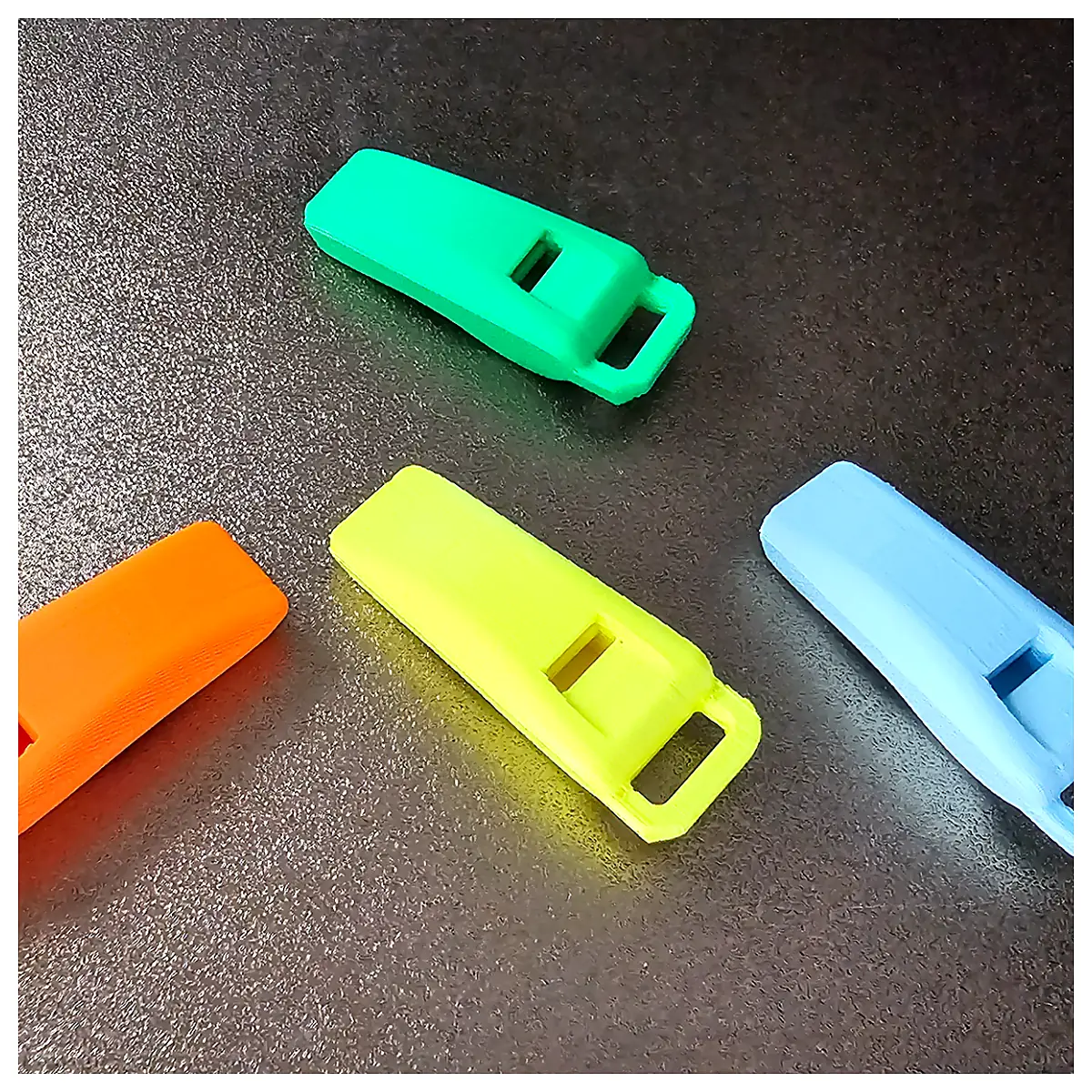 Ergonomic Whistle Loud Alert Rescue Signal Outdoor Emergency Device Pocket Whistle
