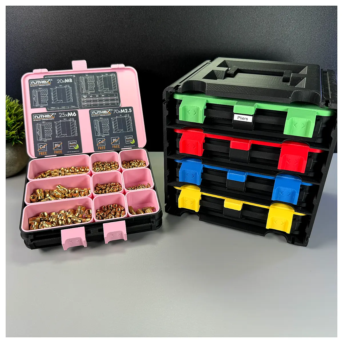 Organizer Box Storage Box Parts Repair Storage Solutions Box Home Organization Supplies