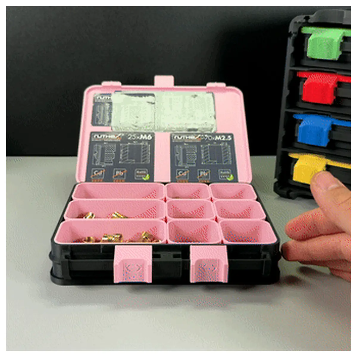Organizer Box Storage Box Parts Repair Storage Solutions Box Home Organization Supplies