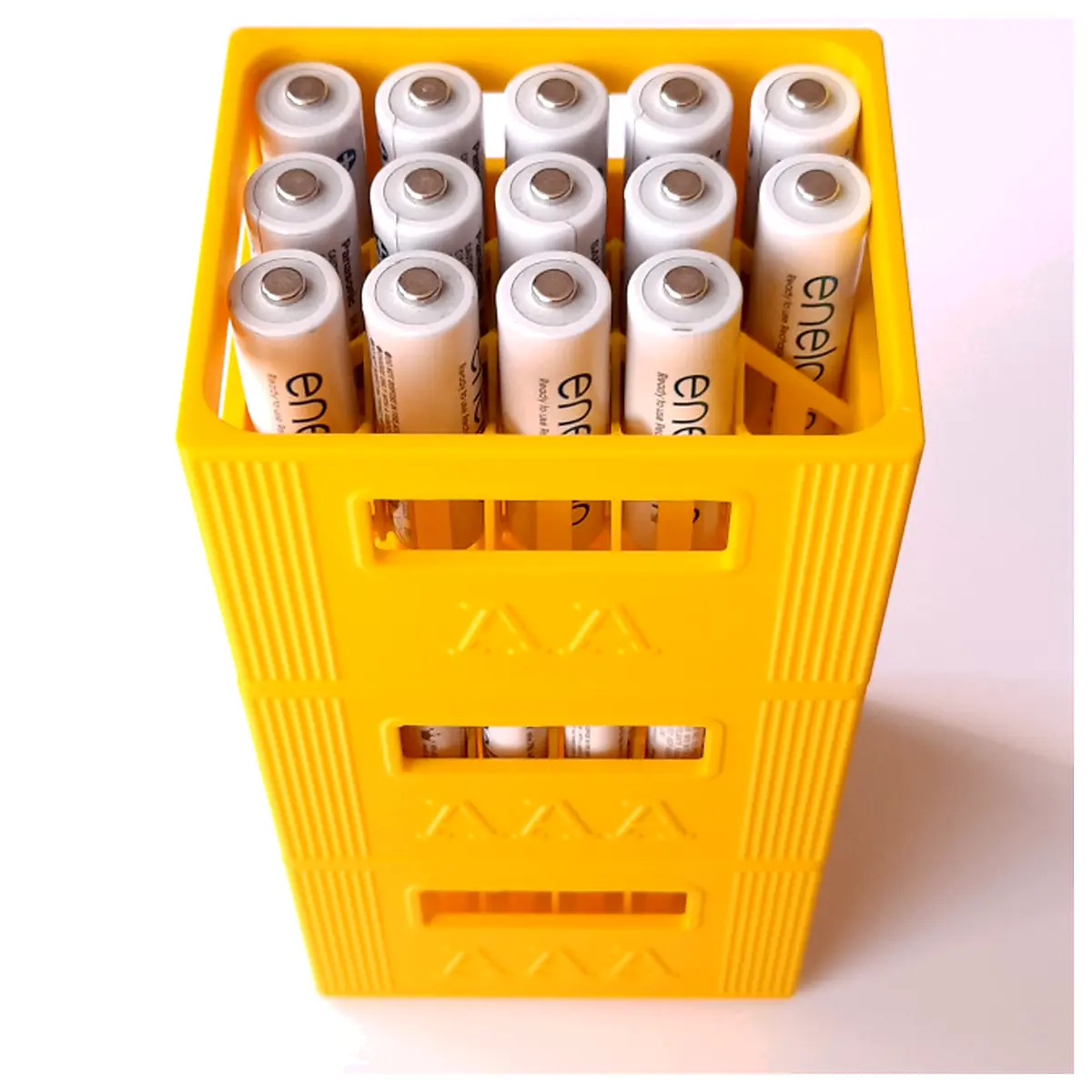 AA AAA Battery Stackable Crates Storage Cases Battery Holders Universal Battery Parts Accessories