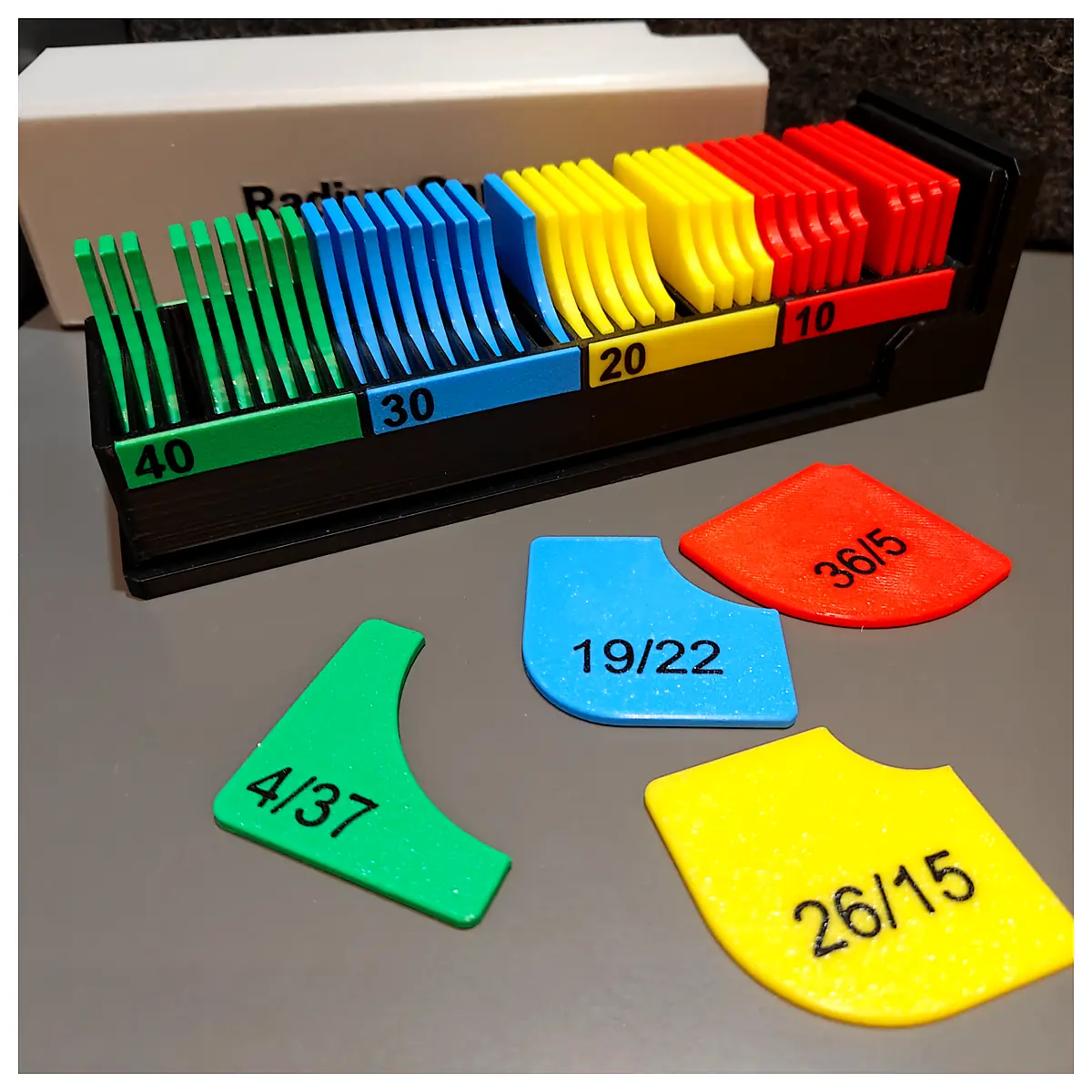 Radius Gauges Measurement Tools Precision Dimensions Accuracy Checks Measurement Error Inspection