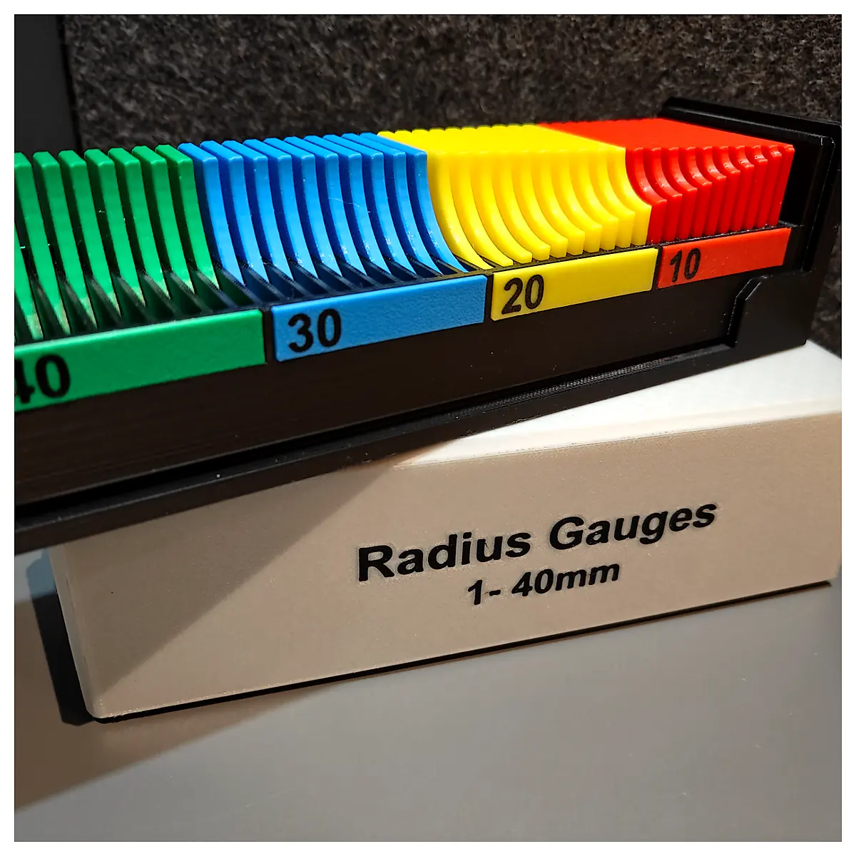 Radius Gauges Measurement Tools Precision Dimensions Accuracy Checks Measurement Error Inspection