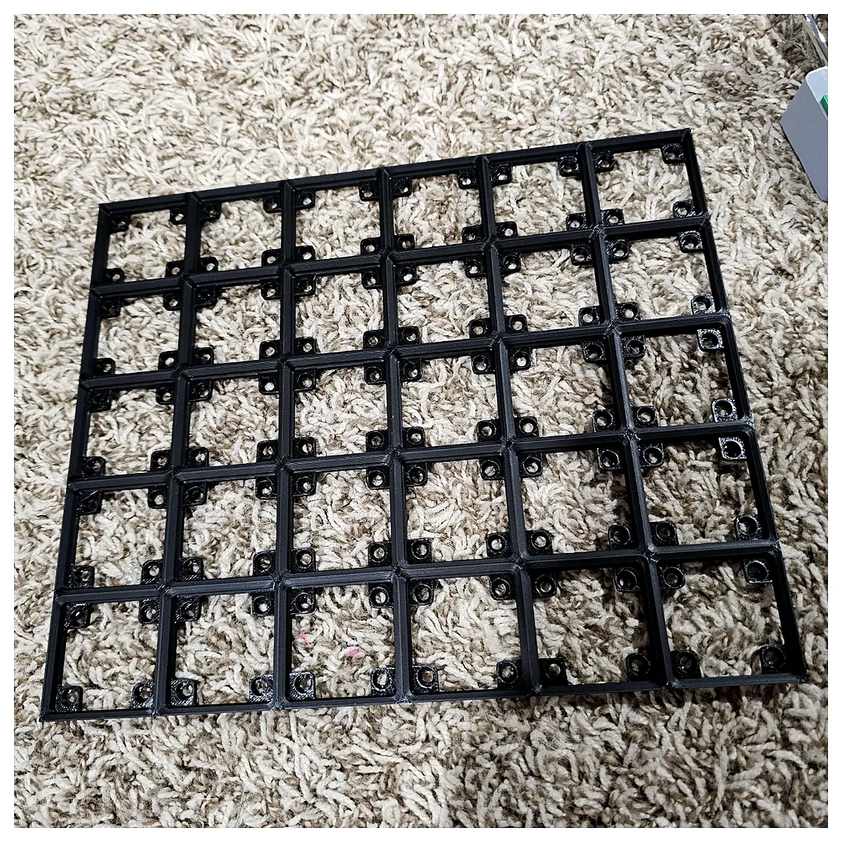 Gridfinity Baseplate Low Profile Magnetic Organization Parts Repair Accessories