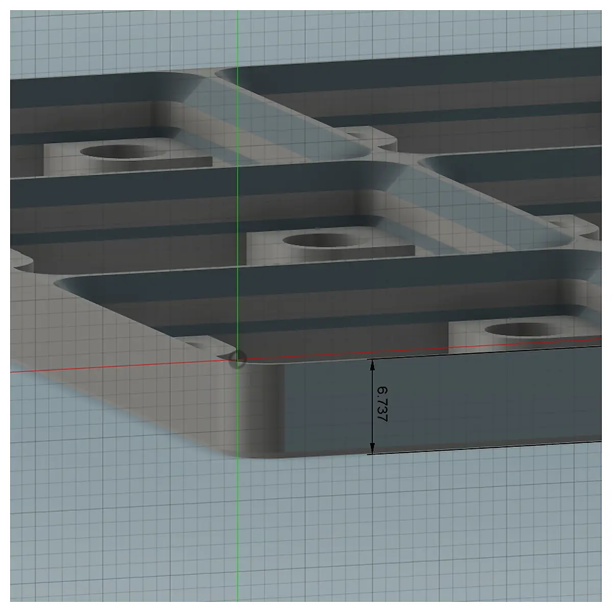 Gridfinity Baseplate Low Profile Magnetic Organization Parts Repair Accessories