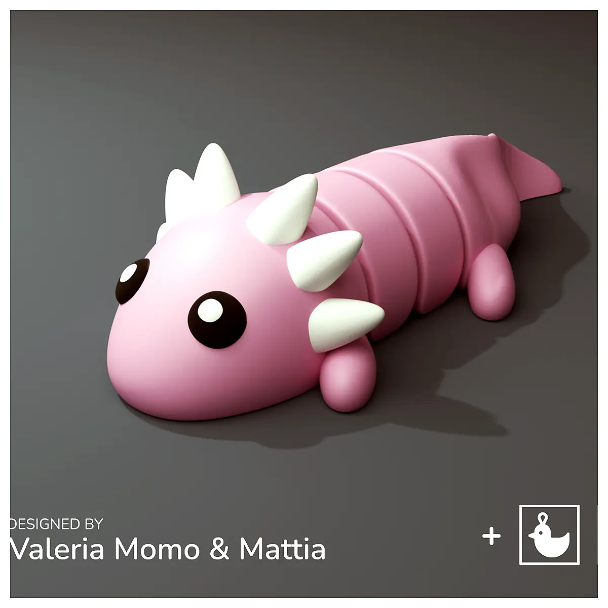Axolotl Keychain Magnet Cute Flexible Pet Charm Lucky Gift Magnet Small Fish Charm