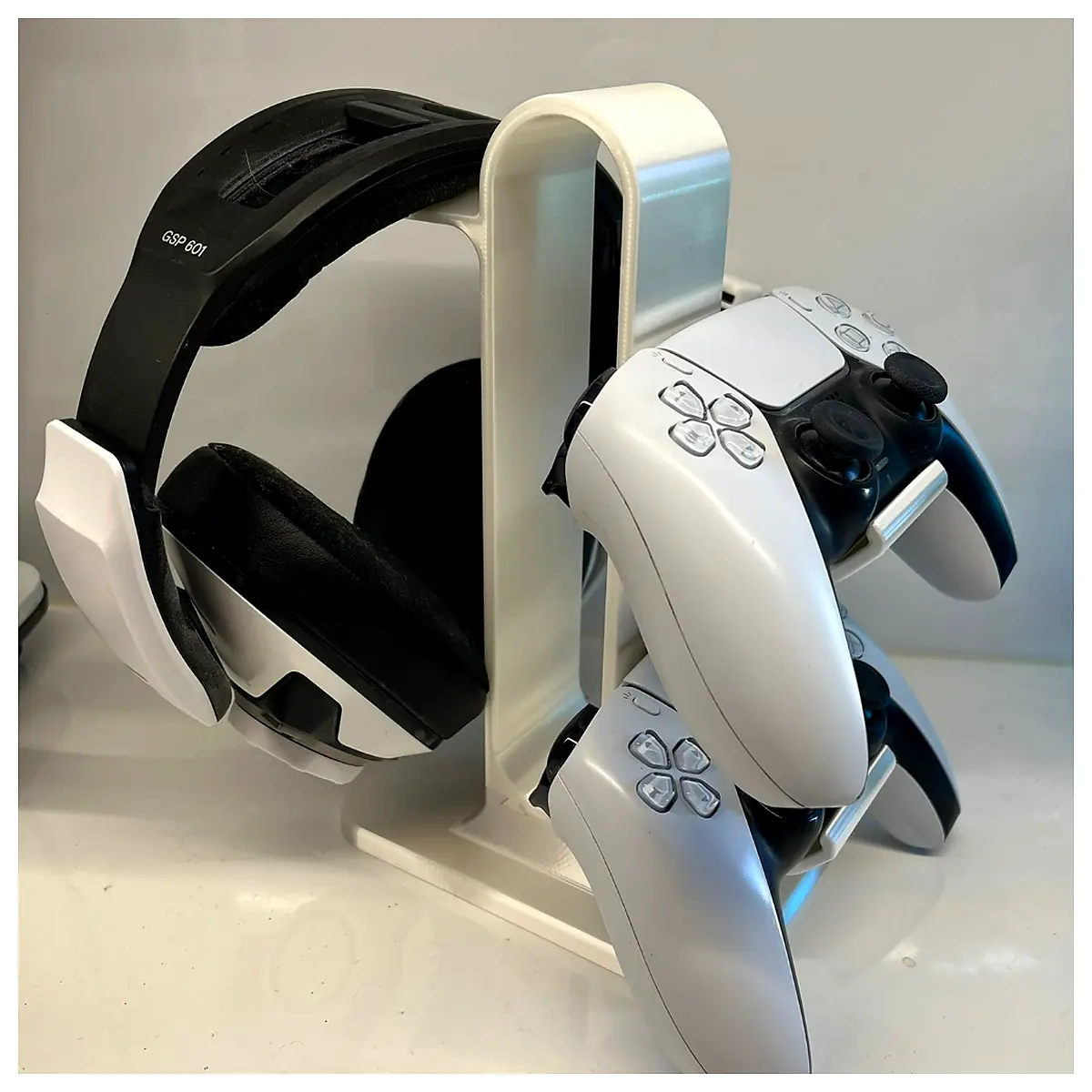 Headphone Controller Stand Organizer Storage Rack Multi Device Holder Accessories Protection Support