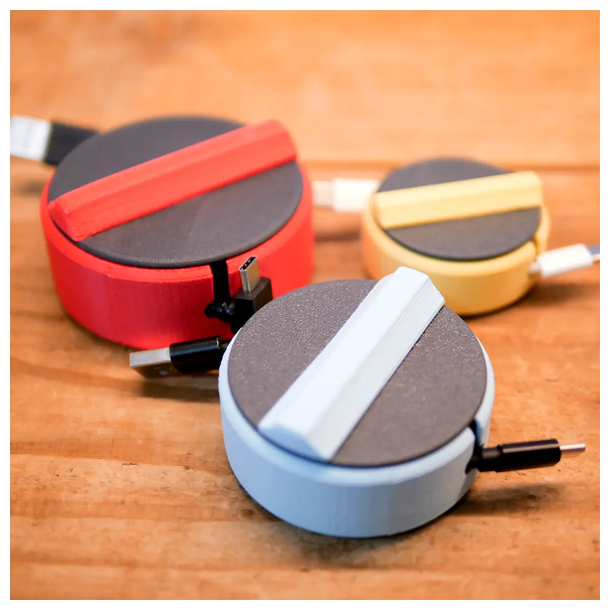 USB Cable Reel Organizer Travel Storage Case Cable Management Accessories Protect Cables Universal Storage