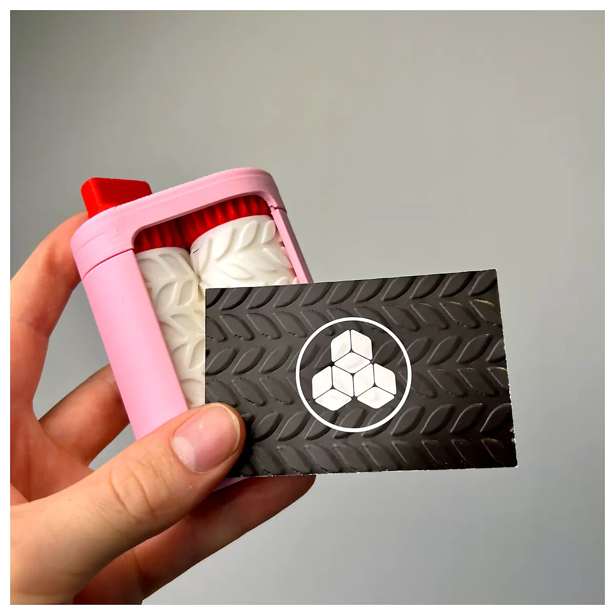 Embossing Roller Knitting Business Cards Card Press Template Maker Supplies