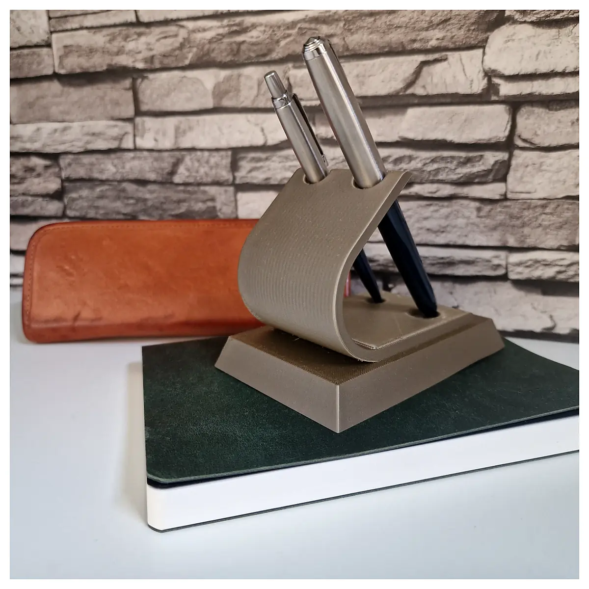 Stylish Pen Holder Organizer Desk Storage Creative Accessories Office Supplies Multi Purpose Holder