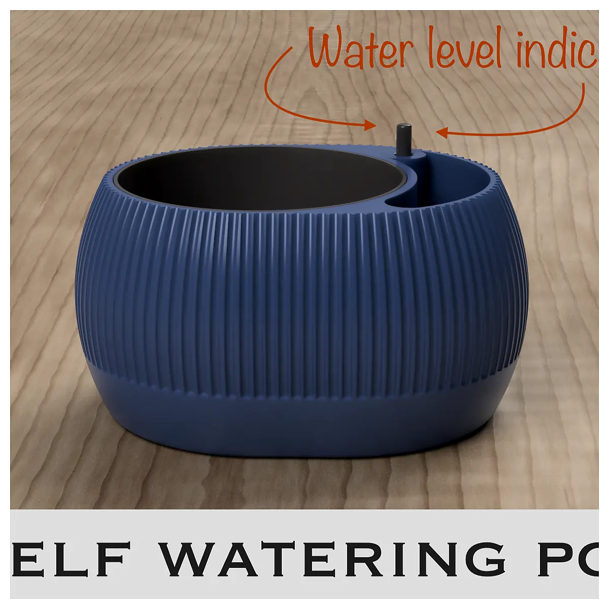 Self Watering Pots Automatic Watering System Water Level Indicator Plant Pots Reservoir Watering System