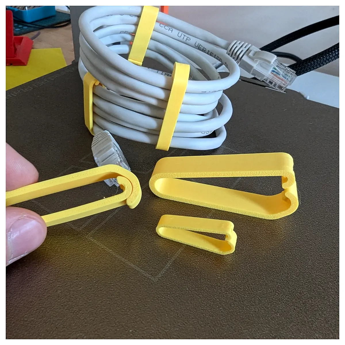 Cable Organizer Clips Set 10 s Securing Cables Electronics Phone Computer Universal Clips