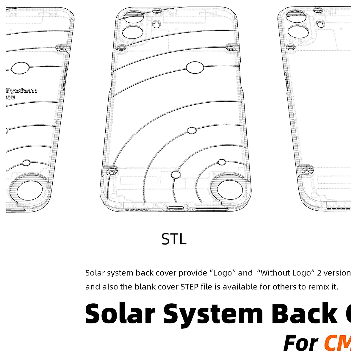 Solar System Model Space Model Toy Science Education Parts Repair 3D Printing STEP File