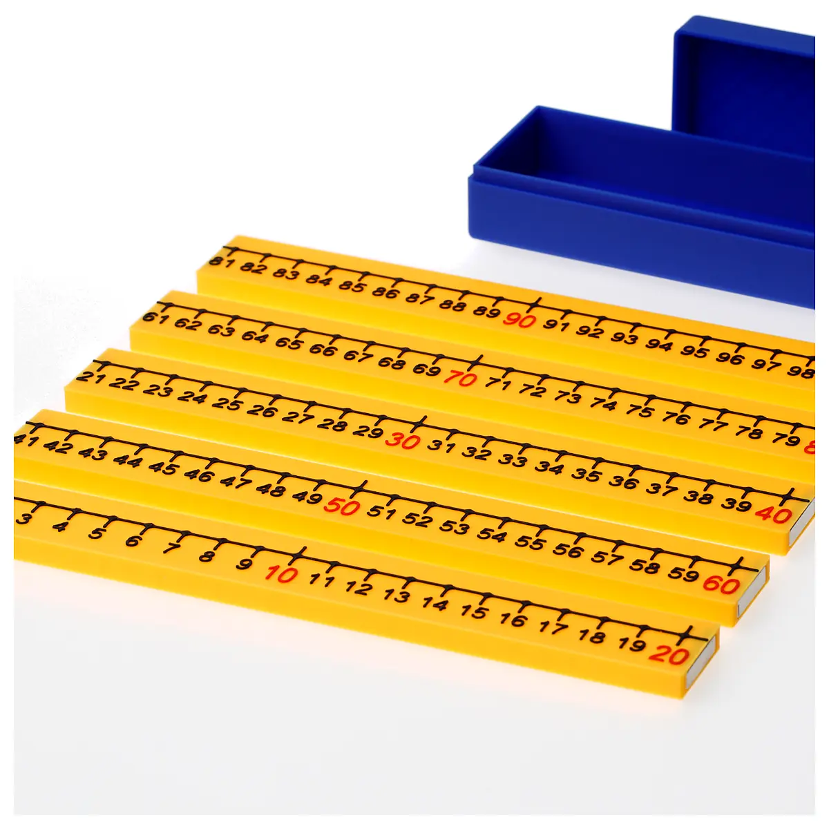 Magnetic Number Line Math Learning Tool Number Cards Educational Aid Primary School Number Games Counting Practice