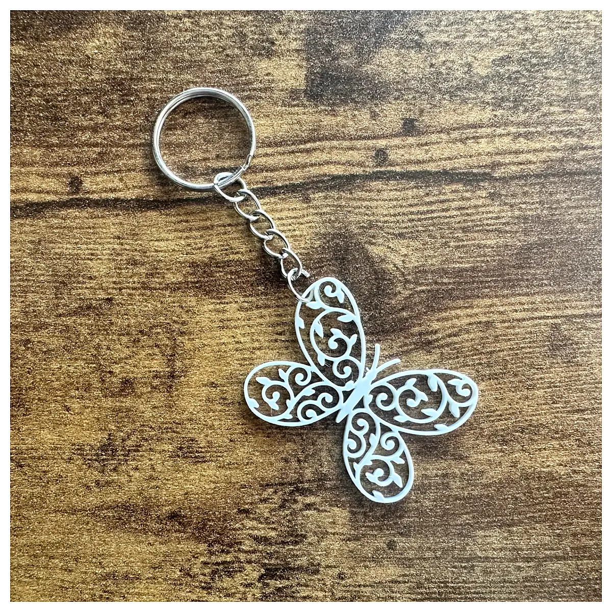 Butterfly Keychain Charm Wing Hanging Decoration Accessory Gift Idea Wholesale