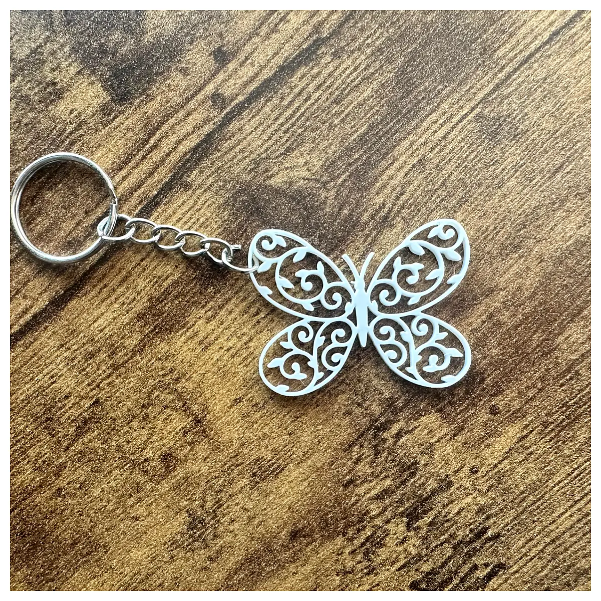Butterfly Keychain Charm Wing Hanging Decoration Accessory Gift Idea Wholesale
