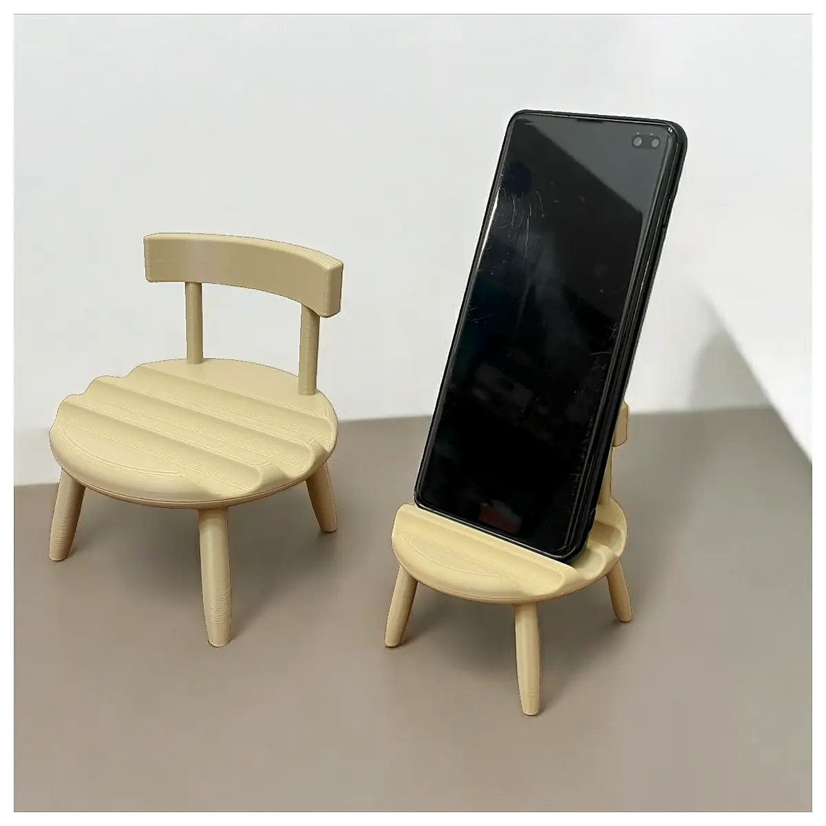 Round Chair Phone Holder Adjustable Phone Stand Mobile Phone Holder Desk Mount Support Phone Accessory