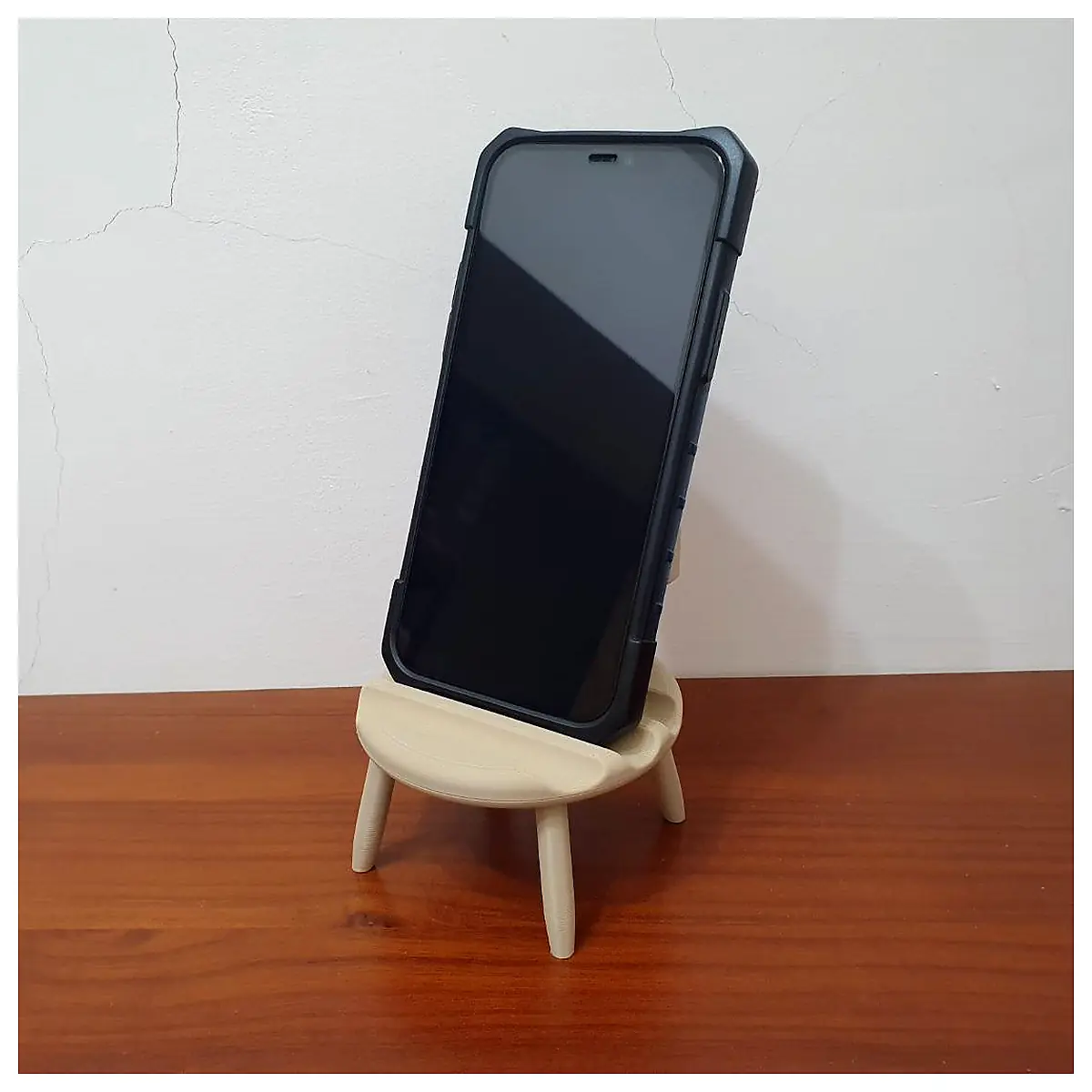 Round Chair Phone Holder Adjustable Phone Stand Mobile Phone Holder Desk Mount Support Phone Accessory