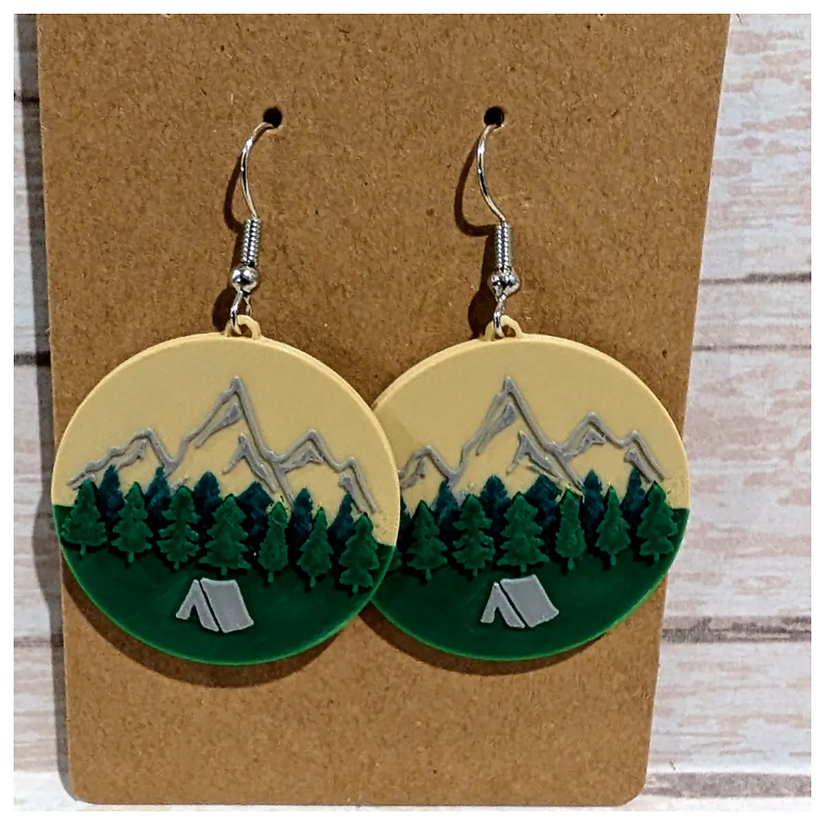 Camp Earrings Universal Earrings Outdoor Accessories Replacement Parts Repair Jewelry Decoration