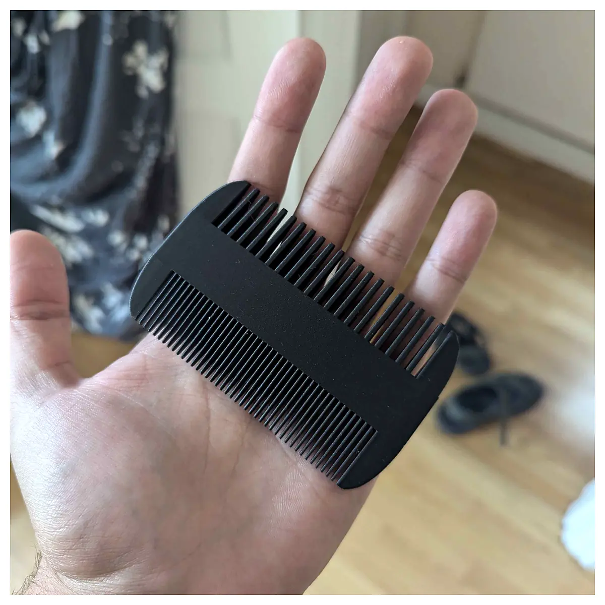 Beard Comb Coarse Fine Teeth Hair Brush Beard Grooming Tool Hair Comb Accessories Beard Care