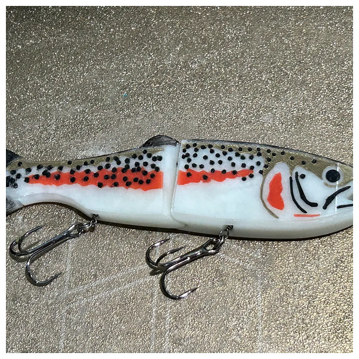 Glide Bait 6 Trout Lures Fishing Lures Fish Attractant Lure Parts Repair