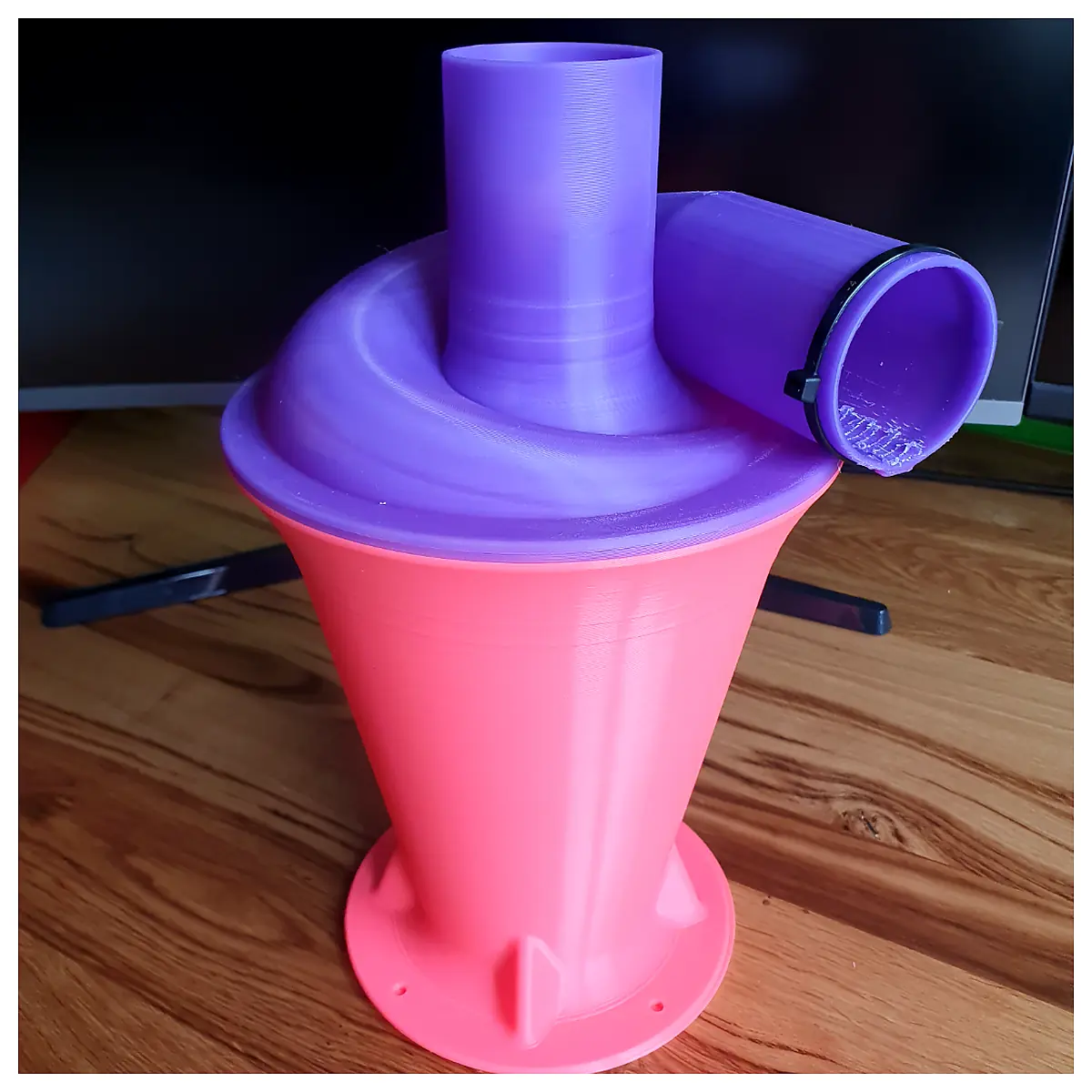 Cyclone Dust Separator Parts Repair Dust Removal Equipment Industrial Air Duct Universal Air Dust Separator
