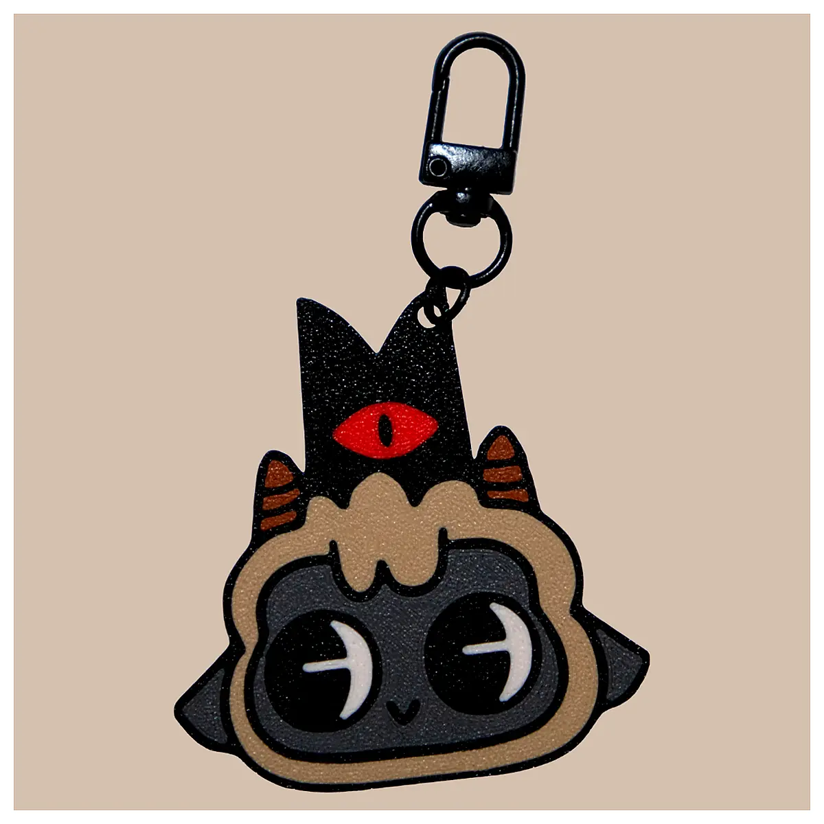 Cult of the Lamb Keychain Religious Charm Idol Miniature Figurine Ritual Gift Lamb Baby Faith
