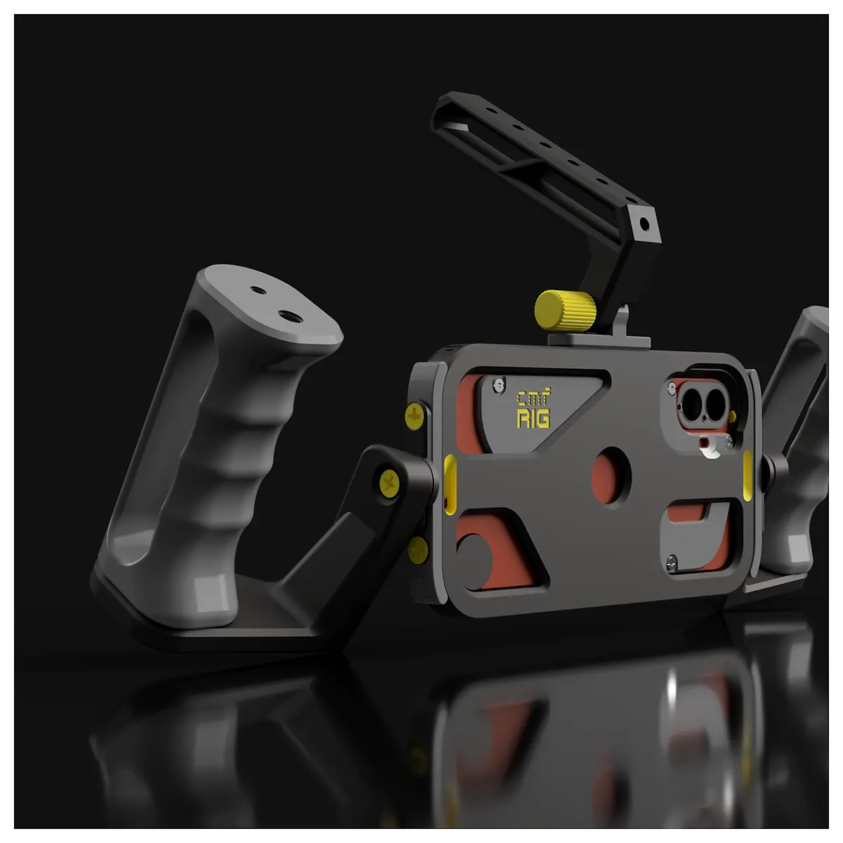 Phone Cage Magnetic Mount Video Creator Rig Stabilizer Accessories CMF RIG Universal Phone Support