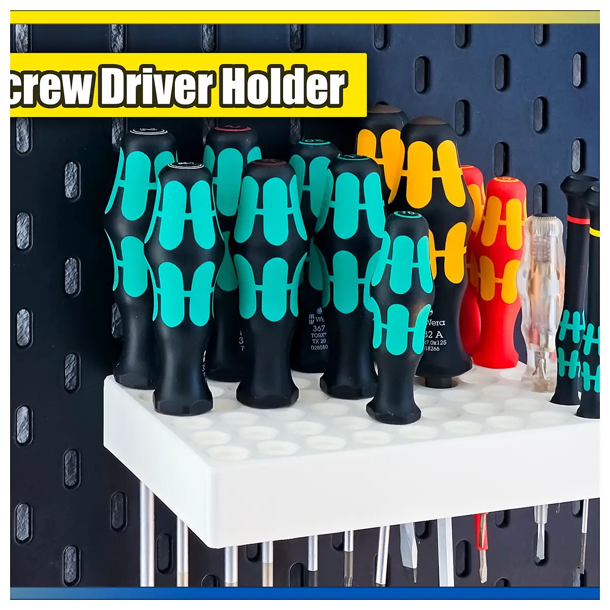 Screwdriver Holder Organizer Multi Tool Storage Repair Parts Tool Accessories Automotive Maintenance