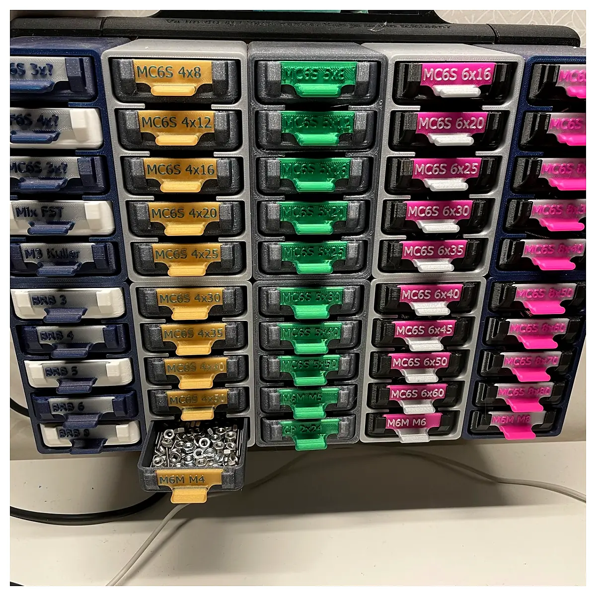 Drawer Sorting System Organizer Automation Parts Repair Sorting Tools Universal