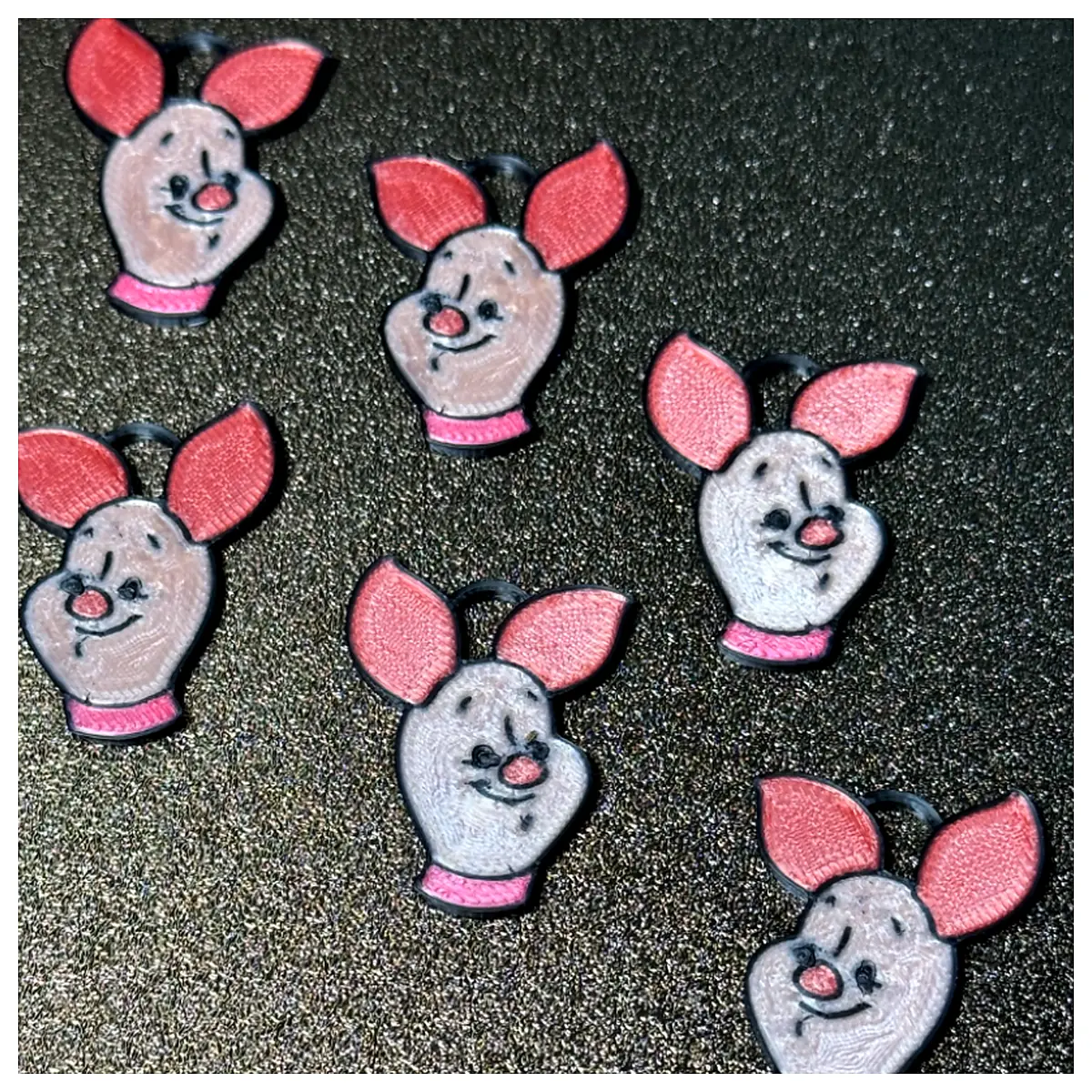 Piglet Earrings Cute Cartoon Decorations Pig Ear Earrings Replacement Earrings Universal Earrings Accessories