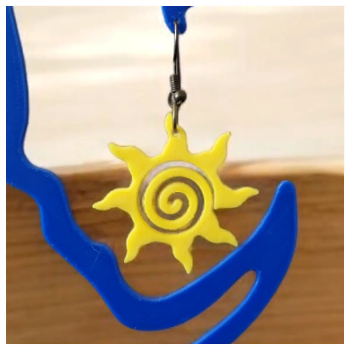 Sun Spiral Earrings Sun Pattern Elegant Jewelry Decorative Accents Repair Maintenance