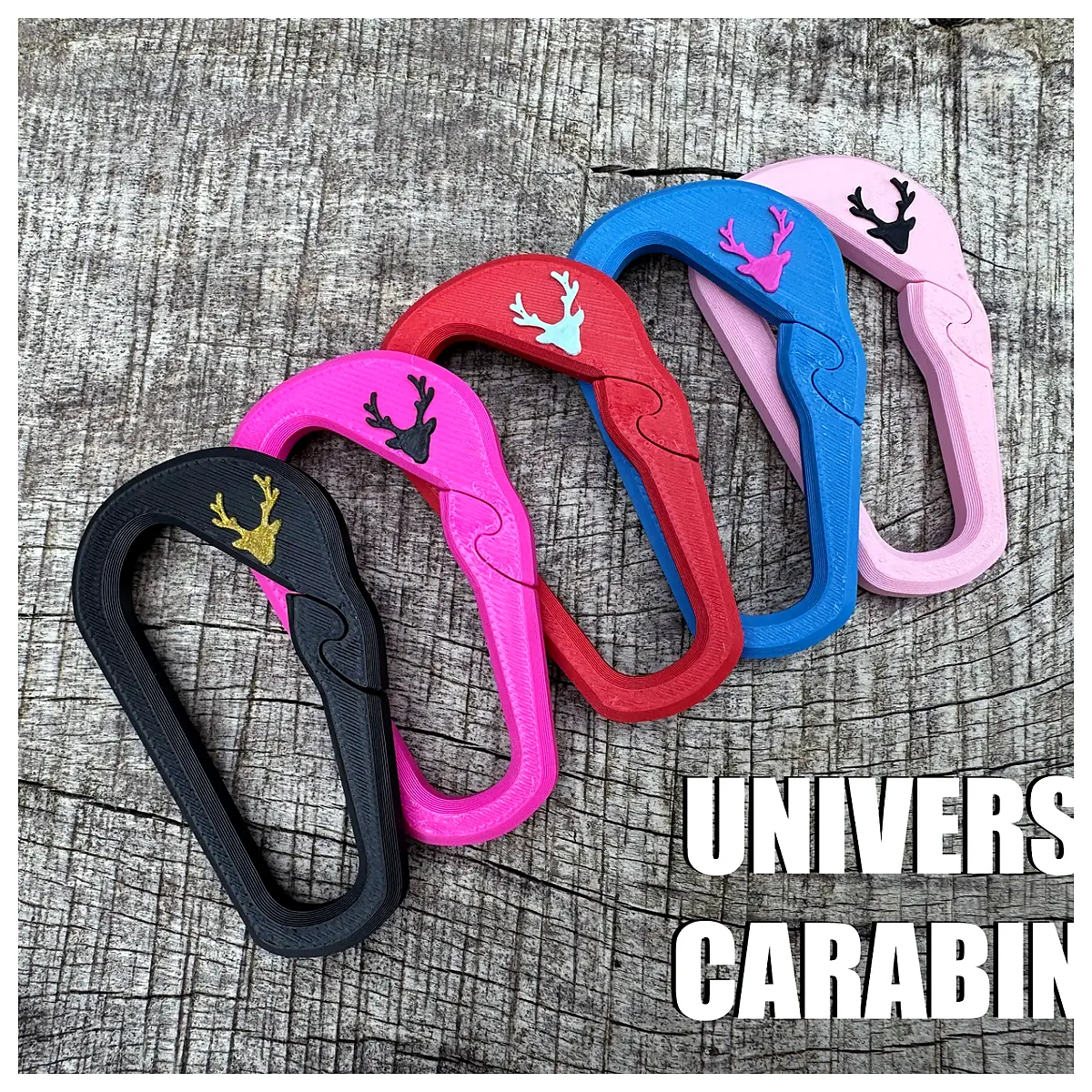 Universal Carabiner Clip Hook Keyring Hiking Climbing Gear Repair Parts Accessories