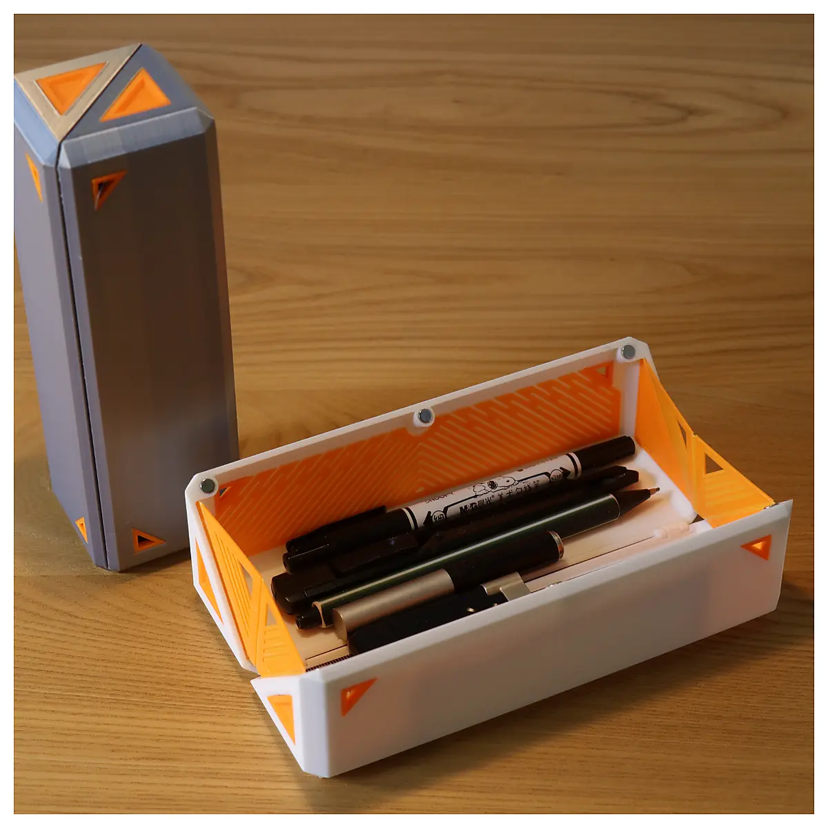 MagicExpand Pencil Case Organizer Multi Tool Supplies Storage Parts Repair Case Office Supplies