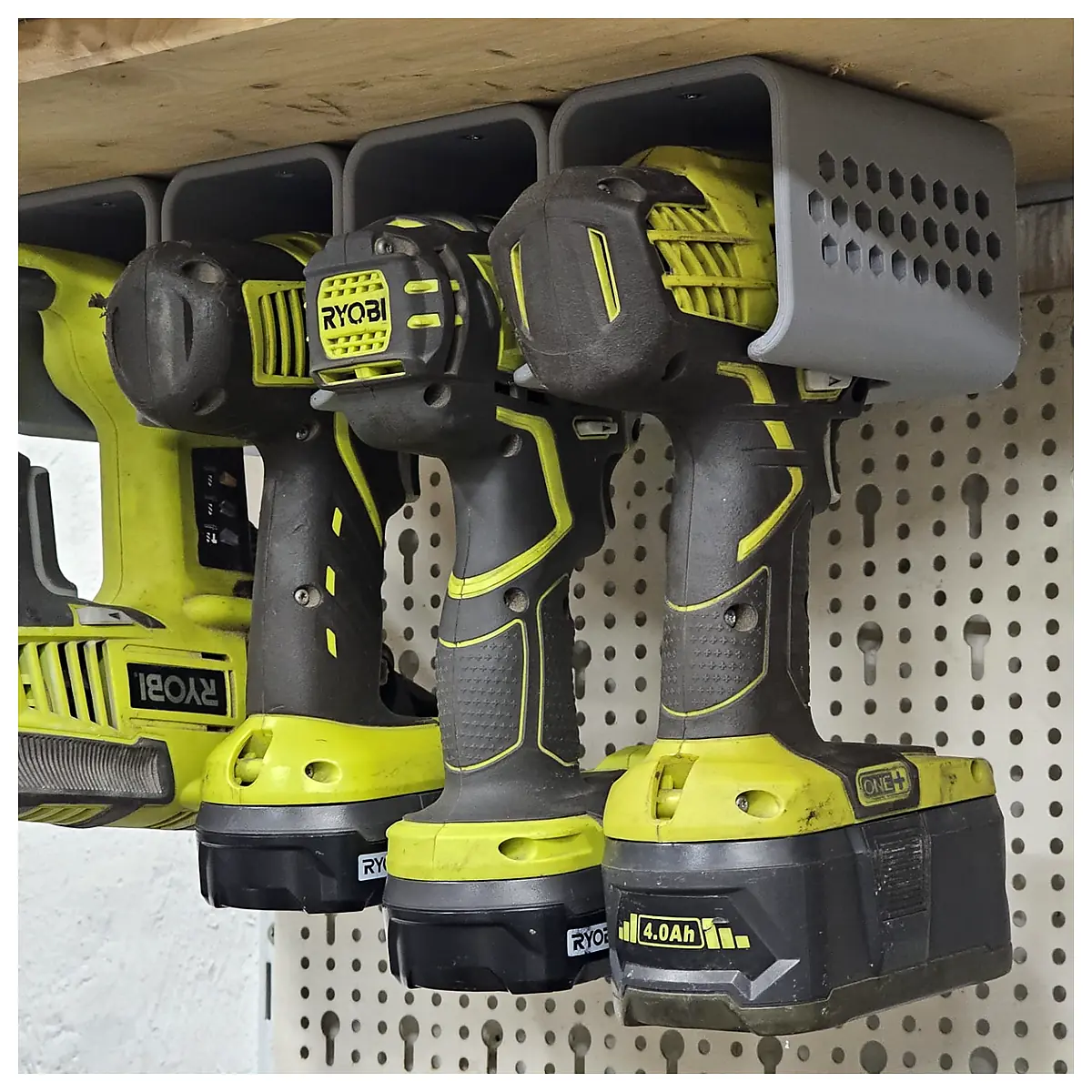 Cordless Drill Holder Powertool Universal Ryobi Impact Driver Accessories Drill Bits Repair Parts