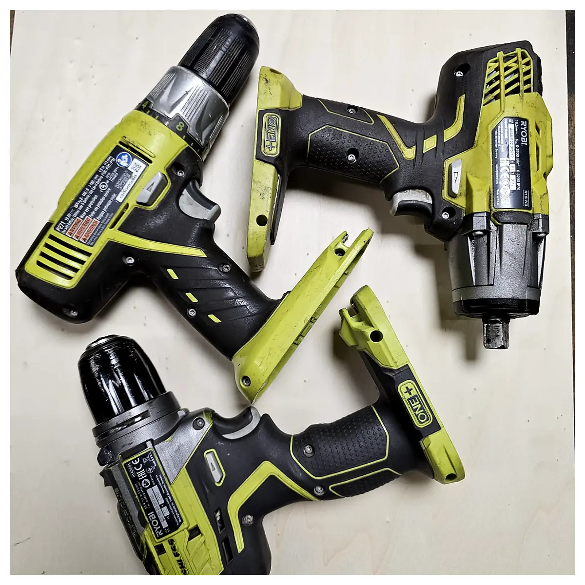 Cordless Drill Holder Powertool Universal Ryobi Impact Driver Accessories Drill Bits Repair Parts