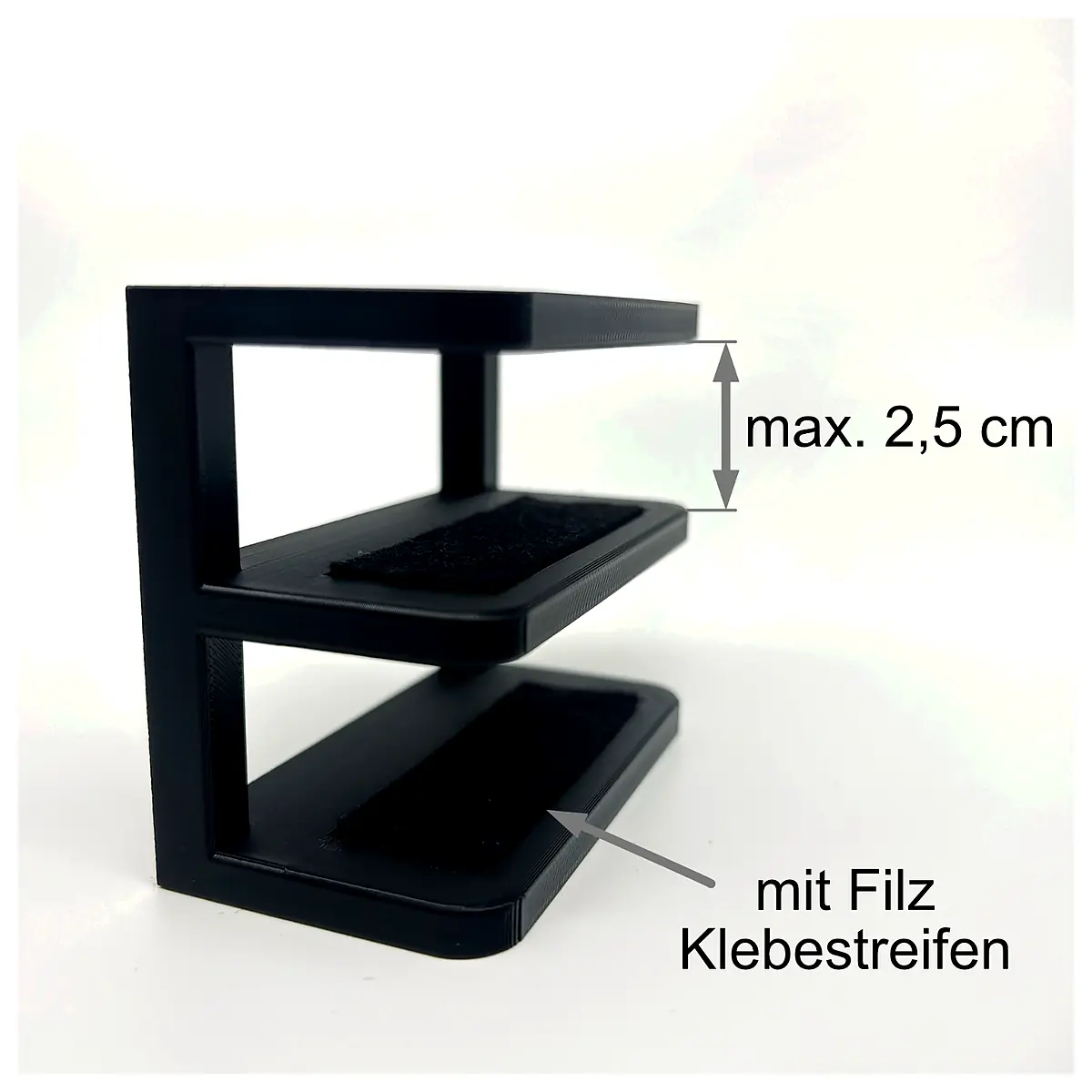Under Desk Dual Laptop Stand 2 Devices Adjustable Holder Office Stand Productivity Ergonomic