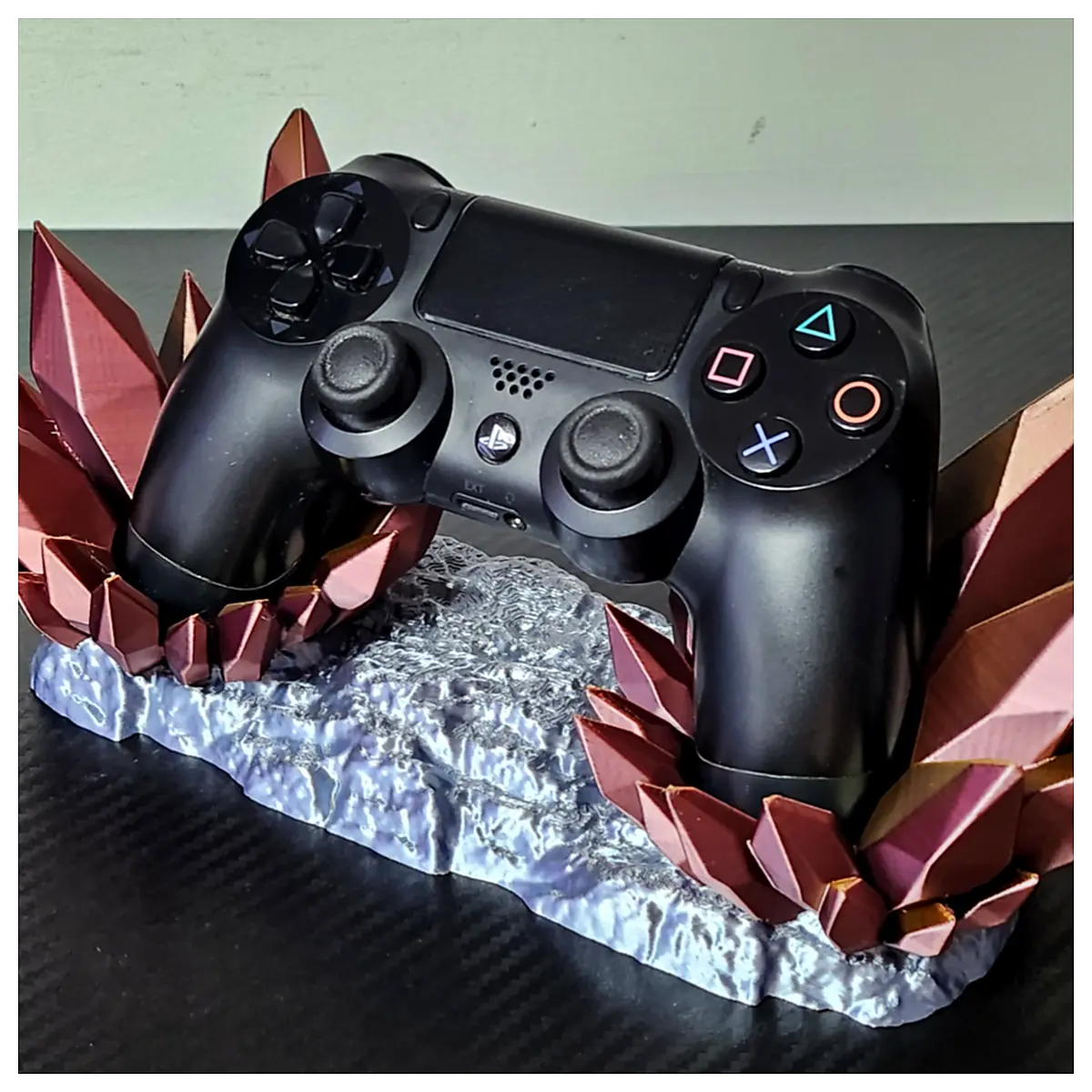 PS4 Controller Holder Universal Game Accessory Stand Repair Kit Compatible Controller Protection Phone Stand