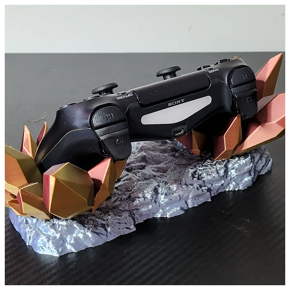 PS4 Controller Holder Universal Game Accessory Stand Repair Kit Compatible Controller Protection Phone Stand