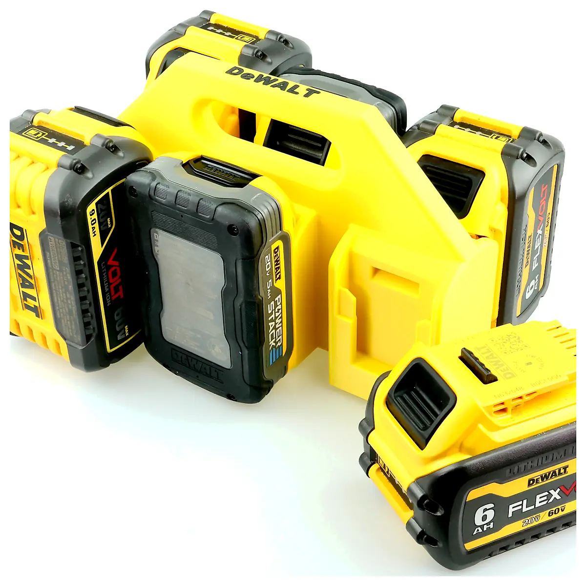 DeWALT Battery Caddy Holder 6 Pack Battery Clips Charger Accessories Tool Parts Compatible