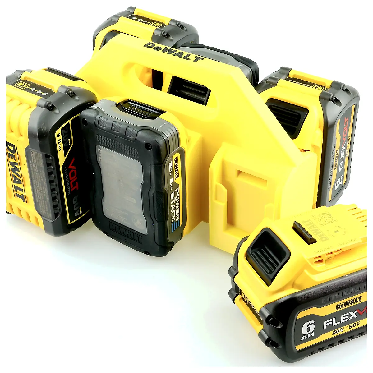 DeWALT Battery Caddy Holder 6 Pack Battery Clips Charger Accessories Tool Parts Compatible