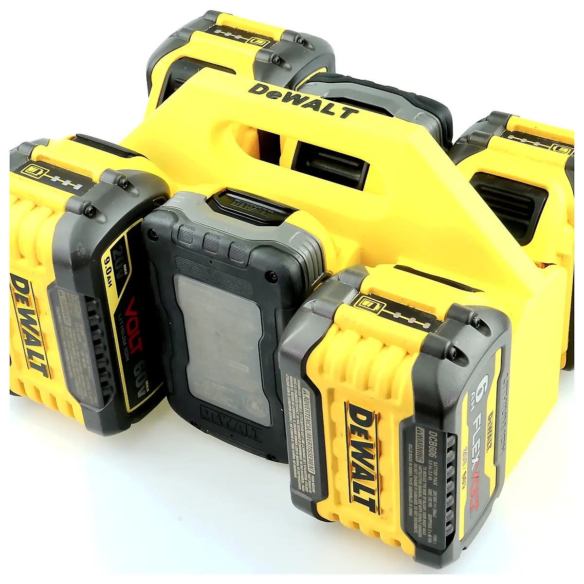 DeWALT Battery Caddy Holder 6 Pack Battery Clips Charger Accessories Tool Parts Compatible