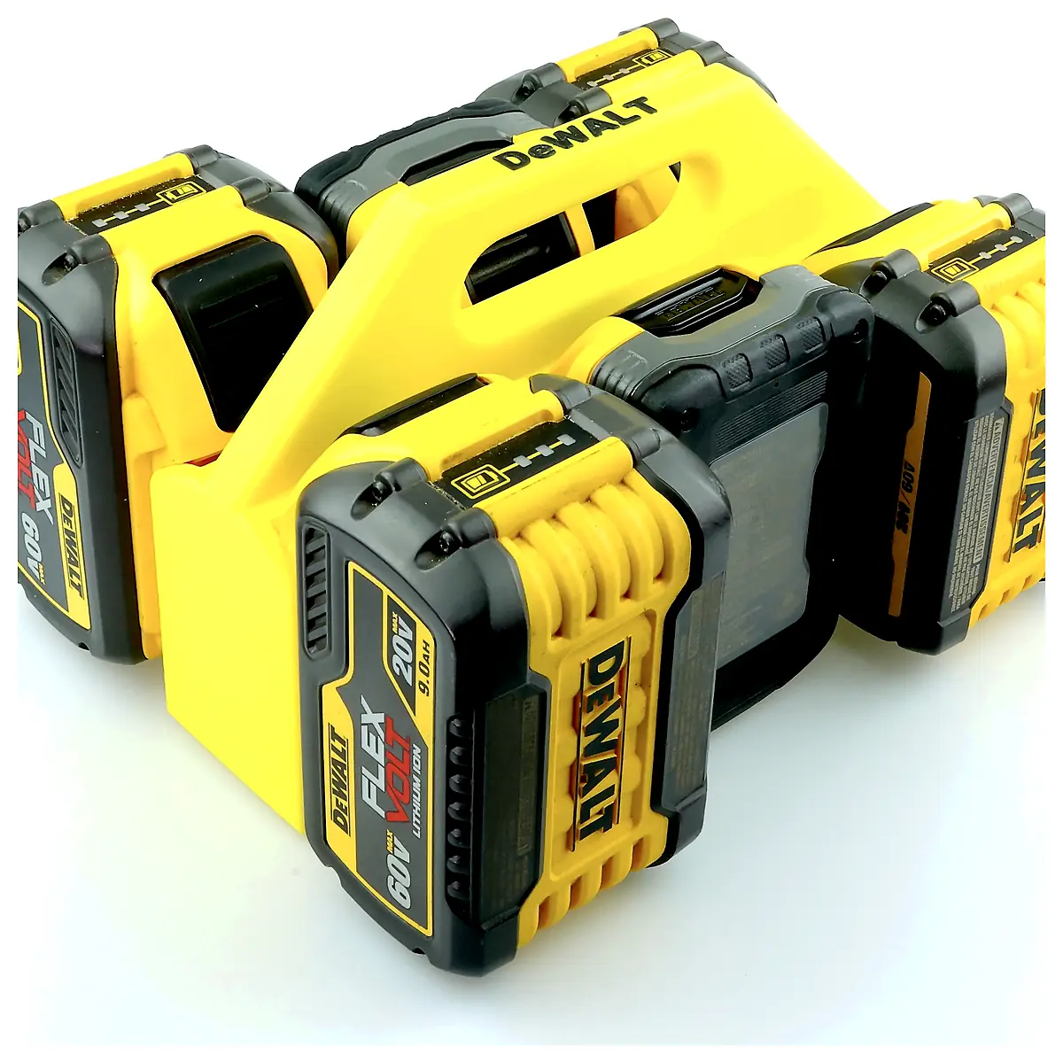 DeWALT Battery Caddy Holder 6 Pack Battery Clips Charger Accessories Tool Parts Compatible