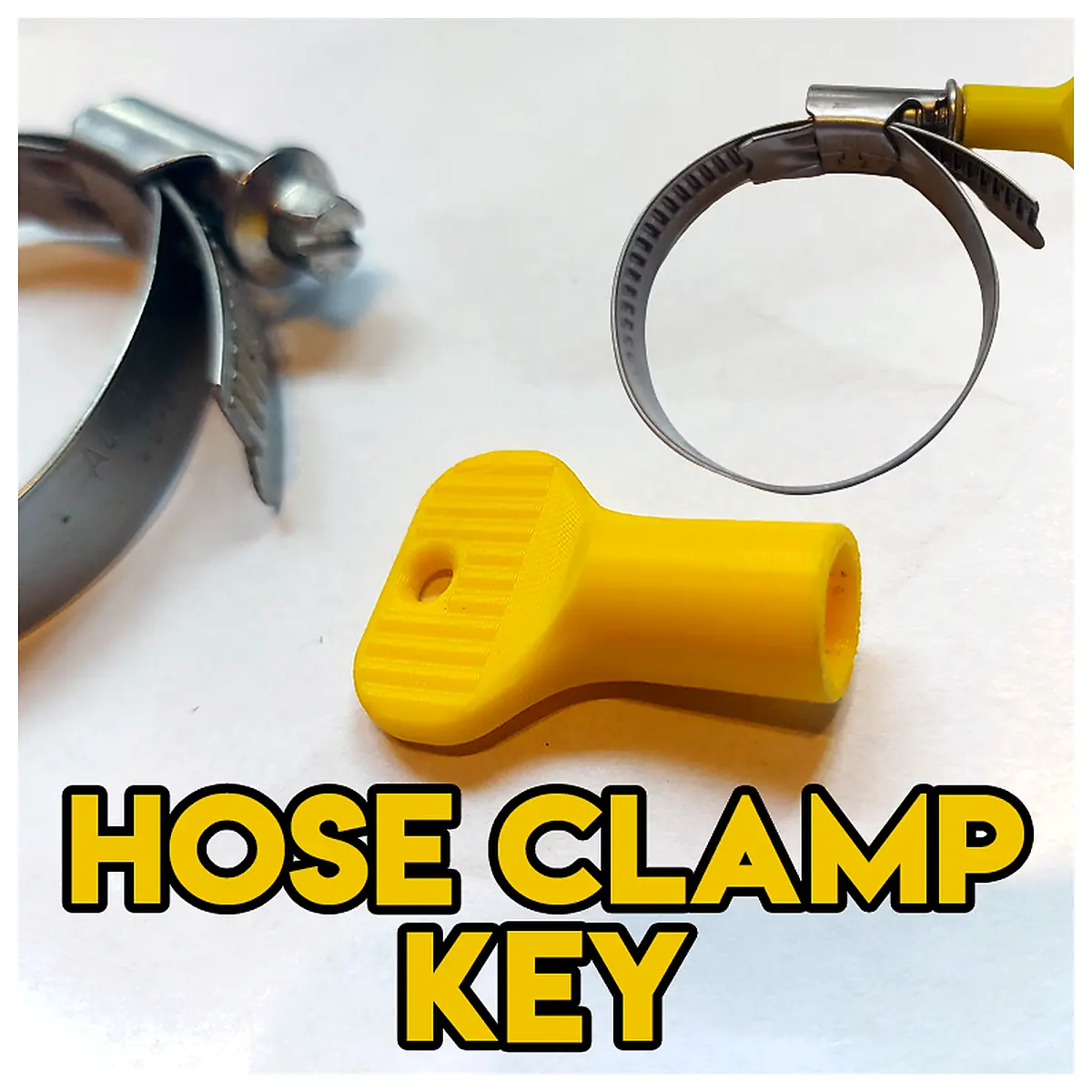 Hose Clamp Wrench Tool Tightener Repair Parts Installation Accessories Universal